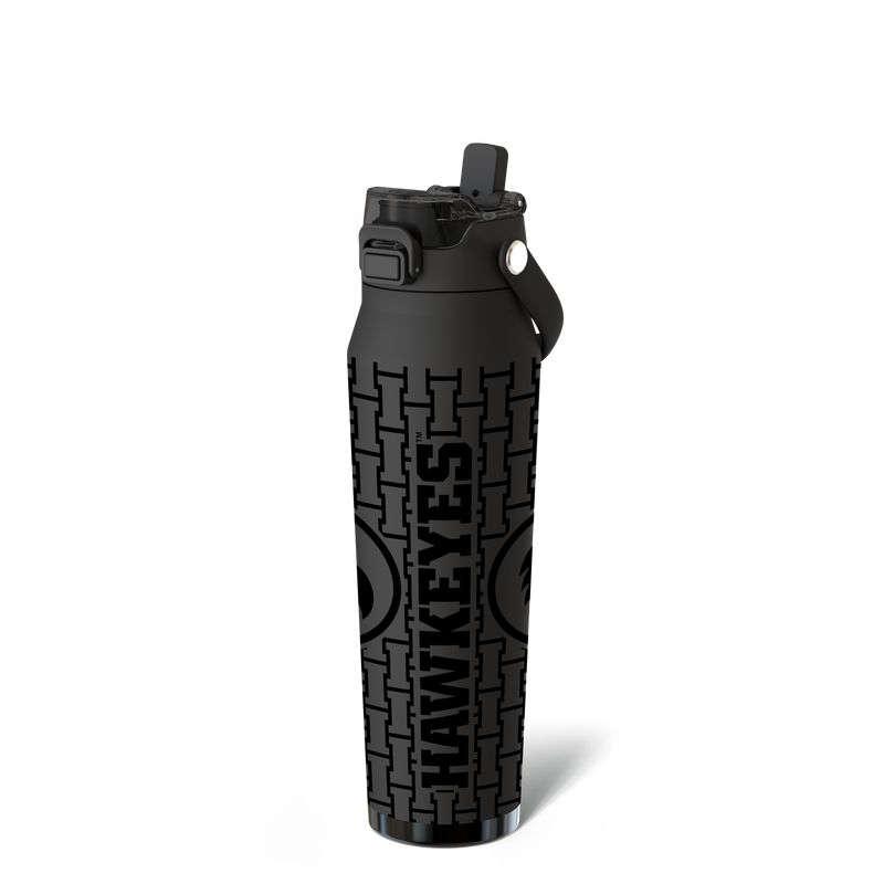 Bottle 32oz Iowa Hawkeyes Night Game